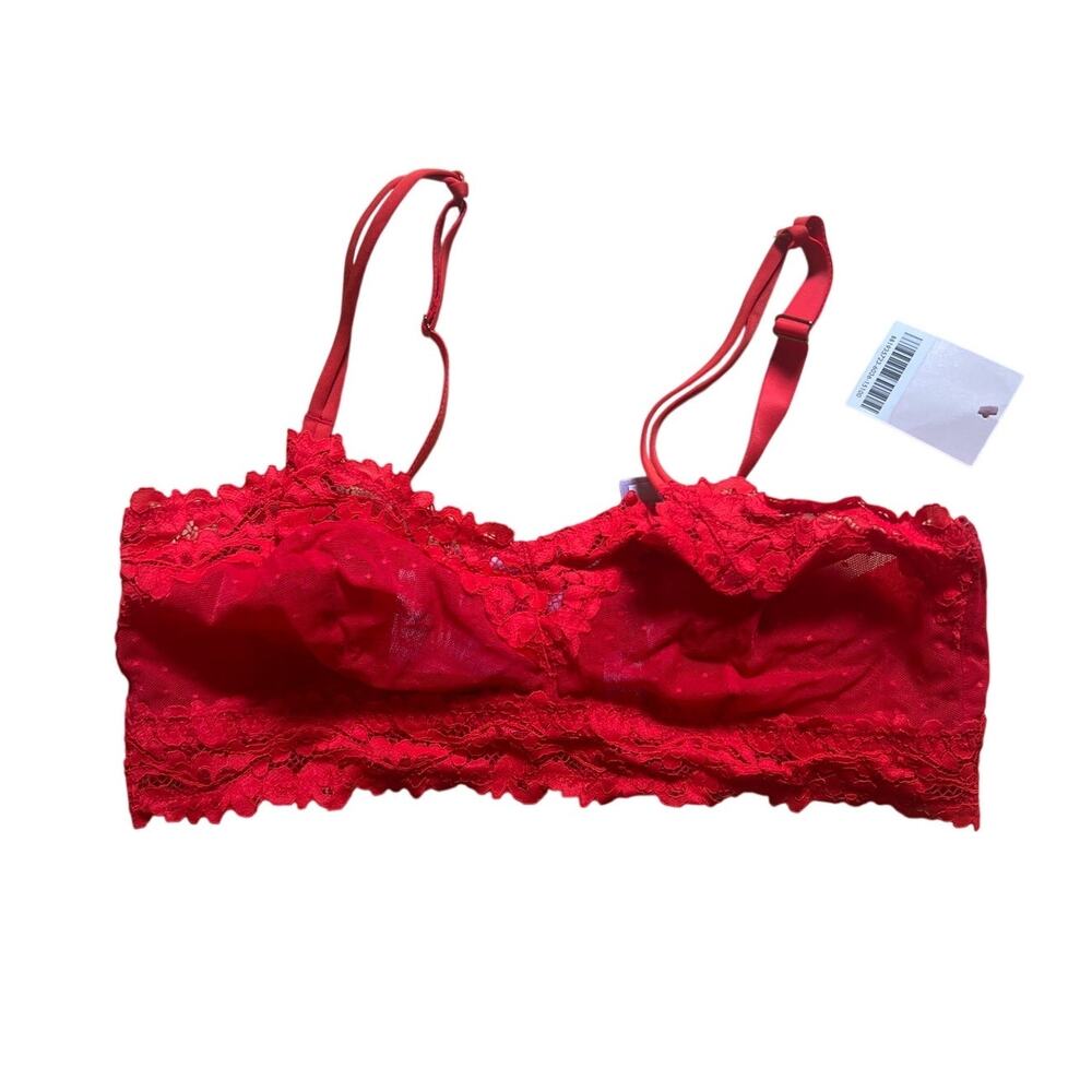 NWT Savage X Fenty Red Lace Bra Size 1x